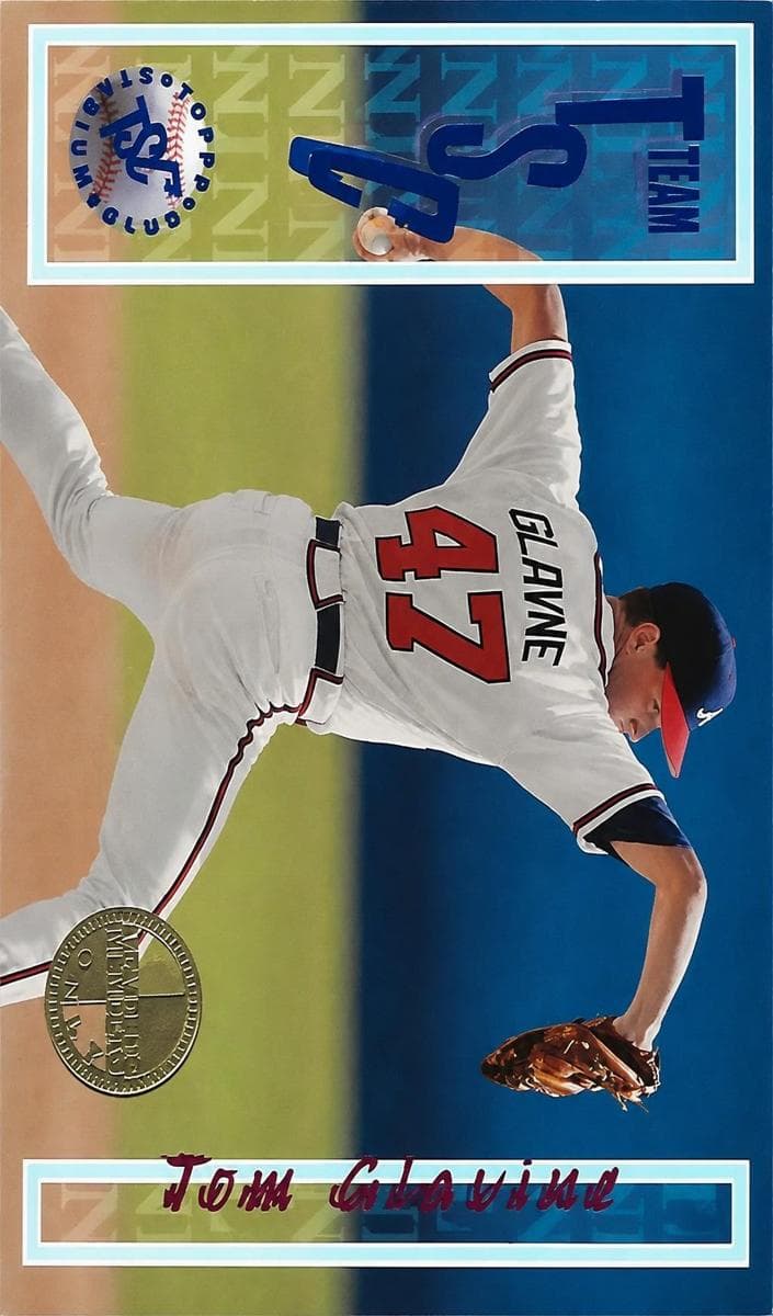 Tom Glavine 1996 unknown Stadium Club