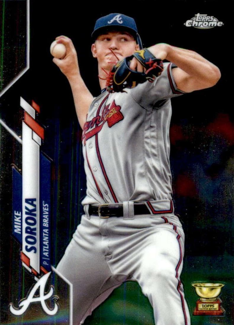 Mike Soroka 2020 topps Topps Chrome