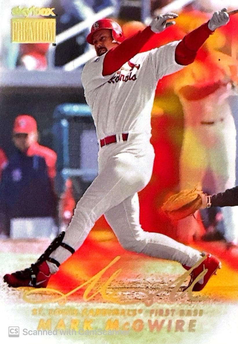 Mark McGwire 1999 fleer SkyBox Premium