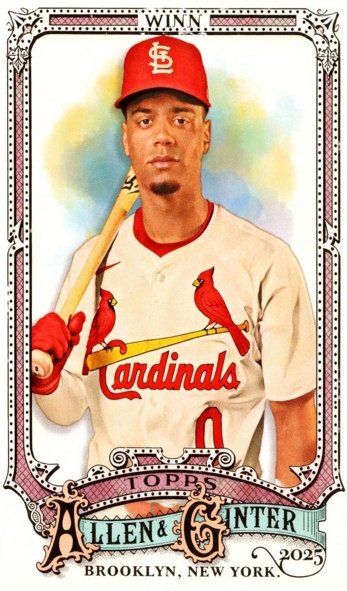 Masyn Winn 2025 topps Topps Allen & Ginter X