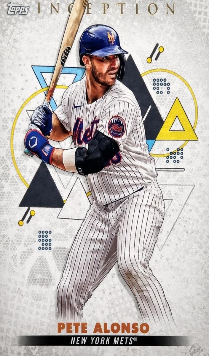 Pete Alonso 2022 topps Topps Inception
