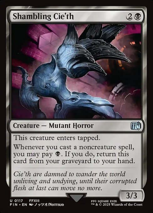 Shambling Cie'th 2025 Magic: The Gathering Final Fantasy