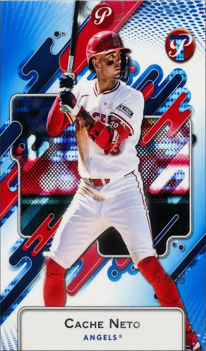 Zach Neto 2025 topps Topps Pristine