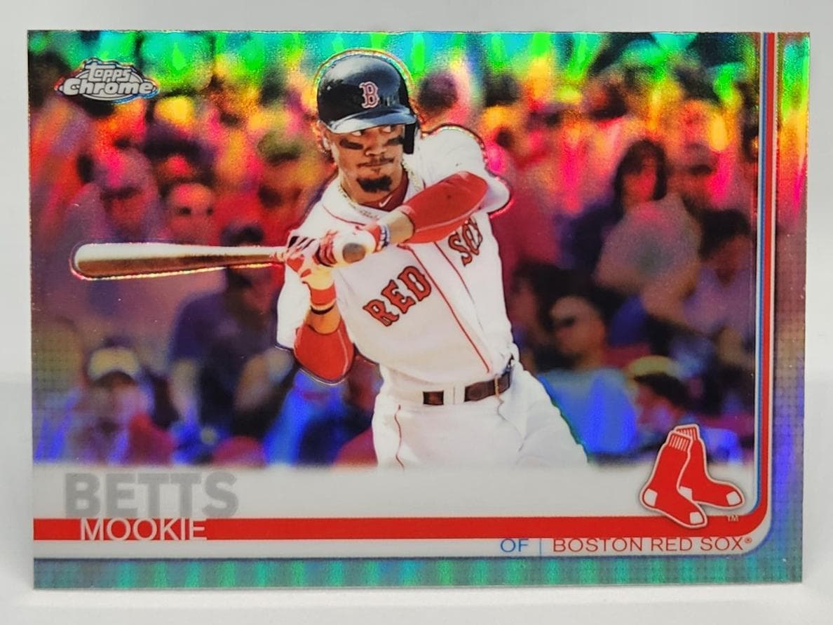 Mookie Betts 2019 topps Topps Chrome