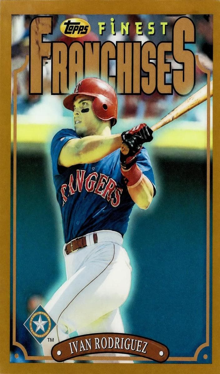 Ivan Rodriguez 1996 unknown Finest