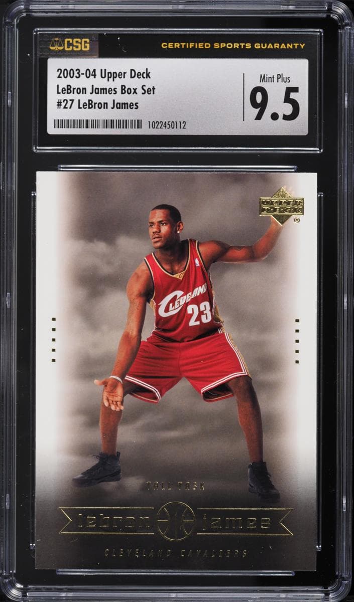 LeBron James 2003 upper-deck Lebron James Box Set