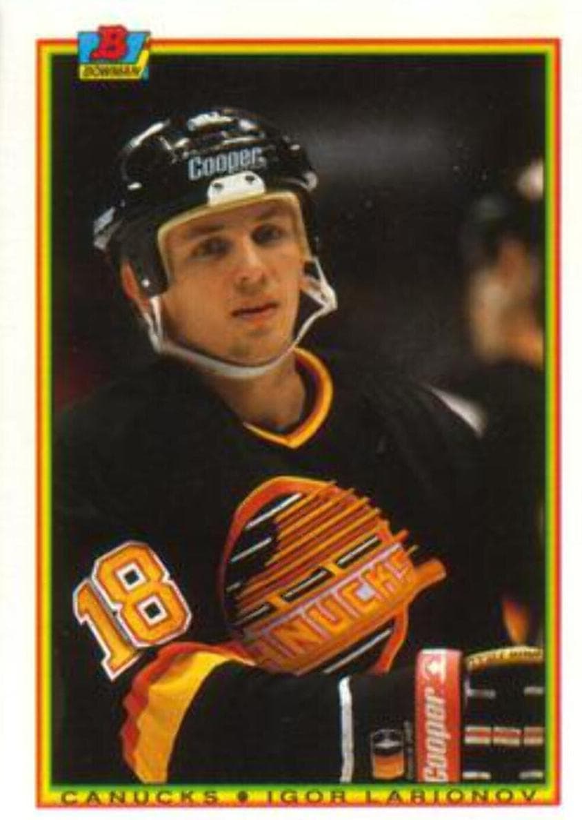 Igor Larionov 1990 bowman Bowman