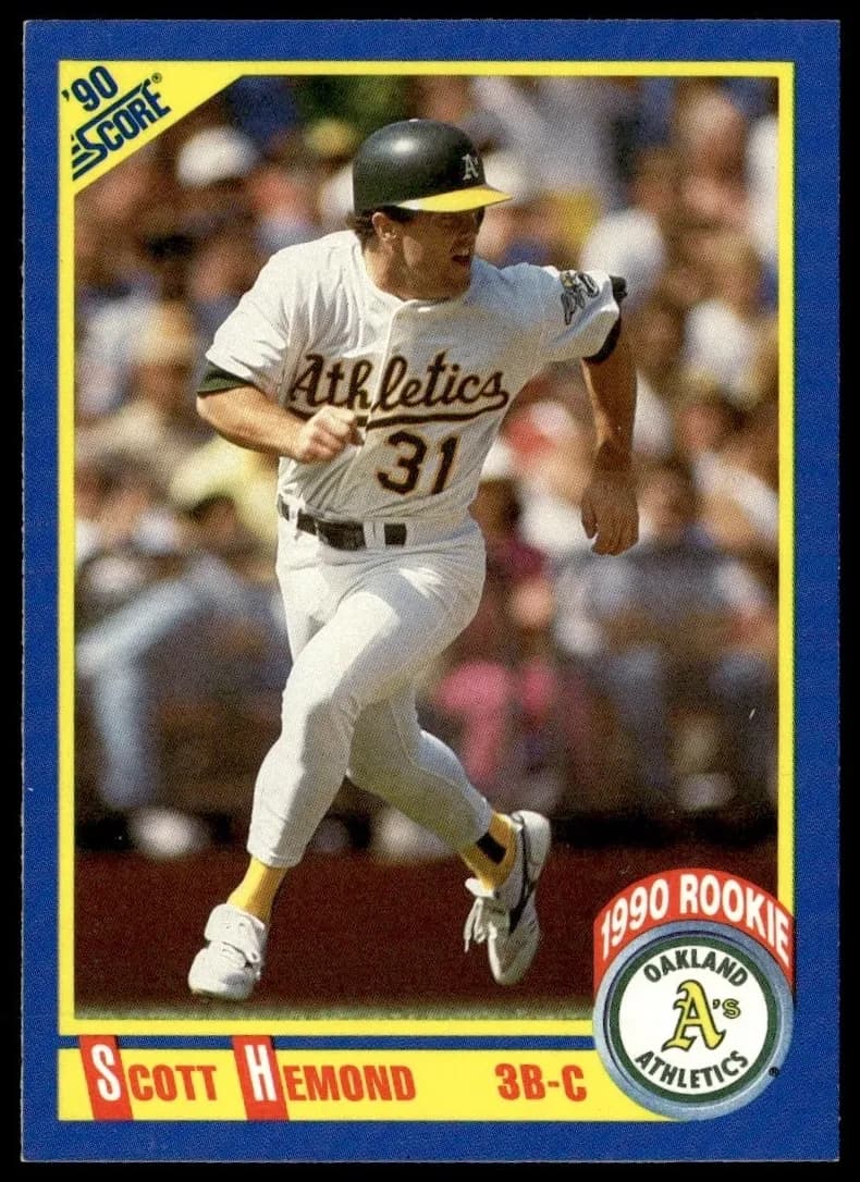 Scott Hemond trading card