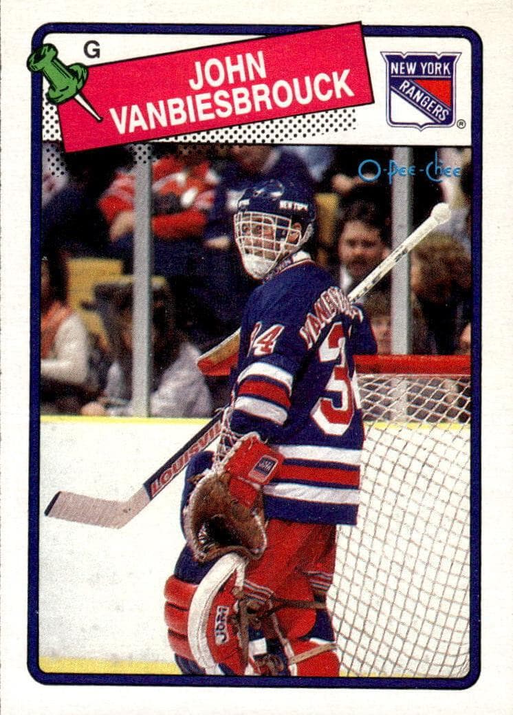 John Vanbiesbrouck 1988 o-pee-chee