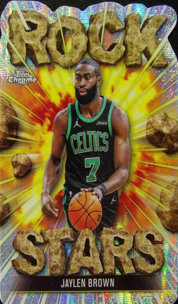 Jaylen Brown 2025 topps Topps Chrome