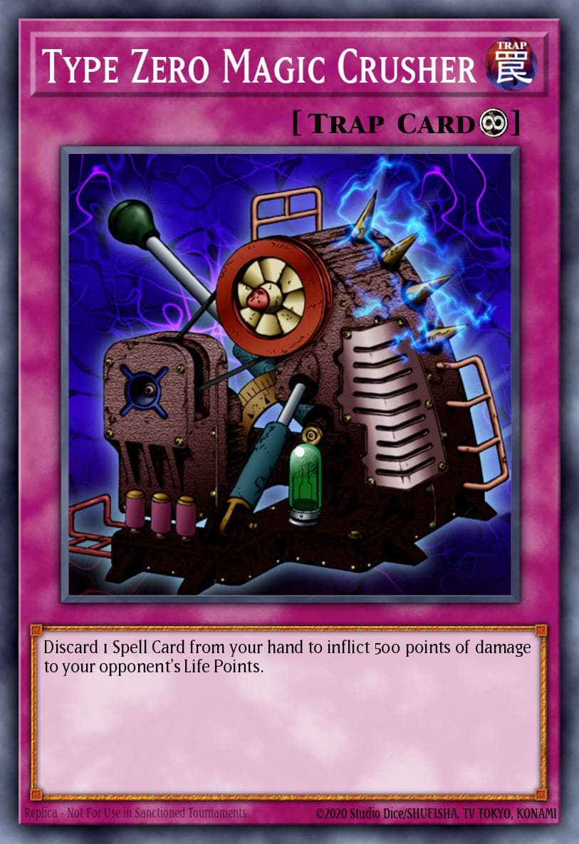 Type Zero Magic Crusher 2023 Yu-Gi-Oh! Pharaoh's Servant: 25th Anniversary