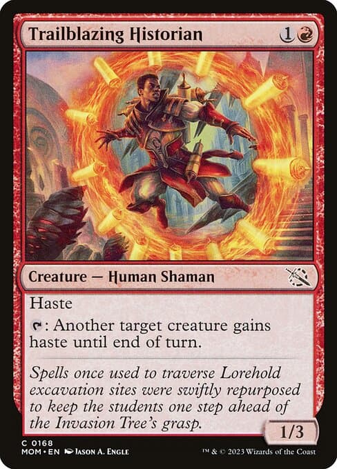Trailblazing Historian 2023 Magic: The Gathering March of the Machine