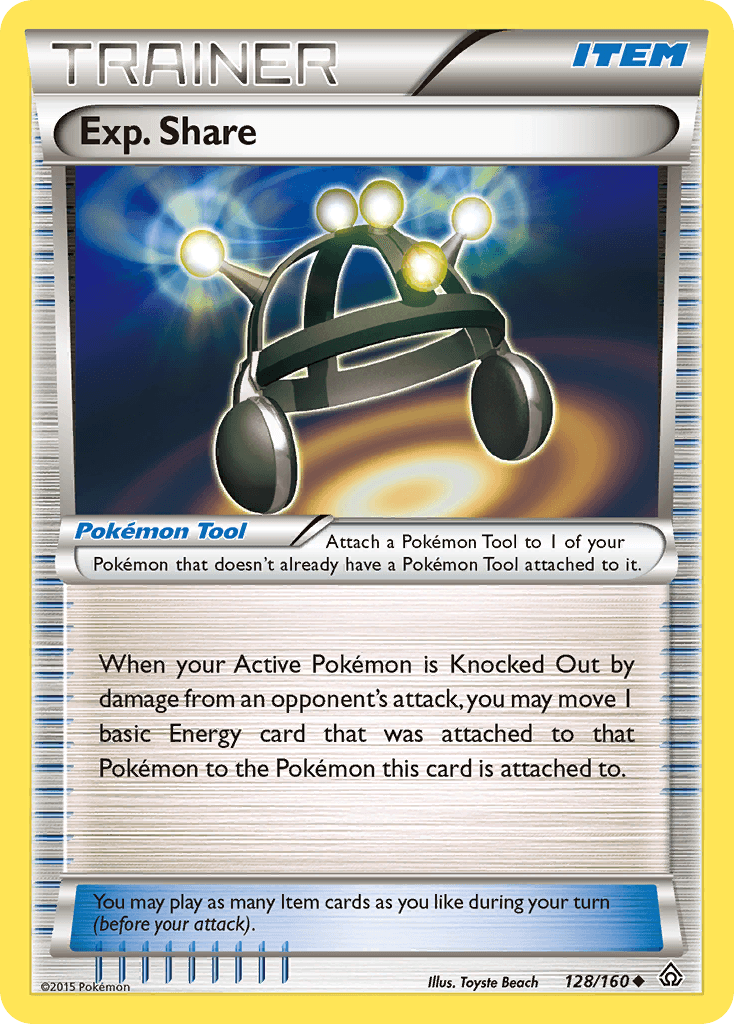Exp. Share 2012 Pokemon