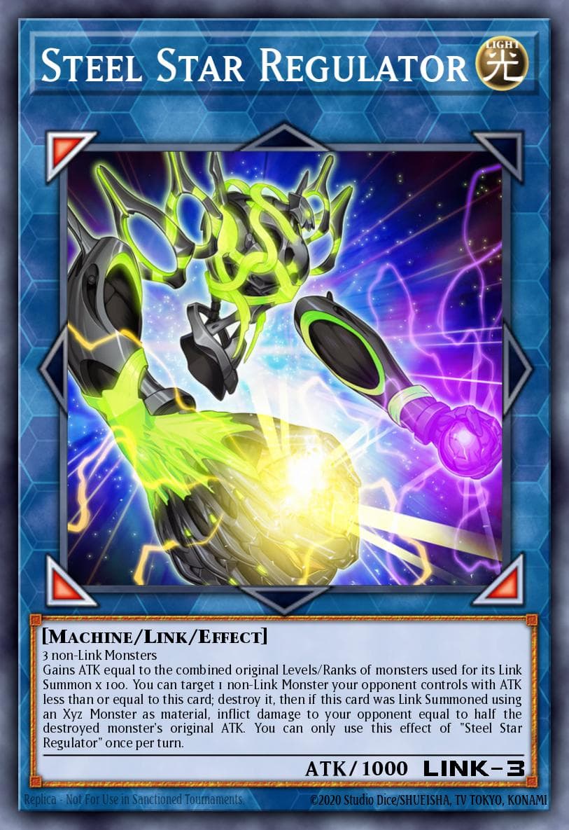 Steel Star Regulator 2021 Yu-Gi-Oh! Blazing Vortex