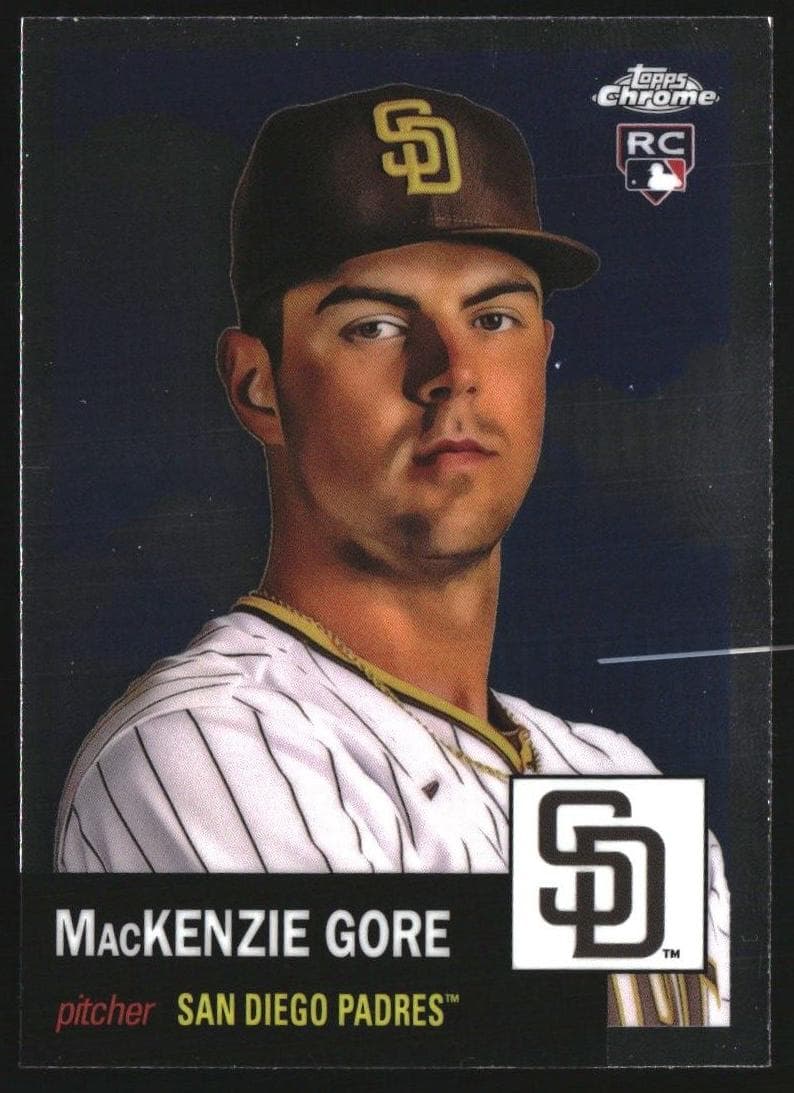 MacKenzie Gore trading card