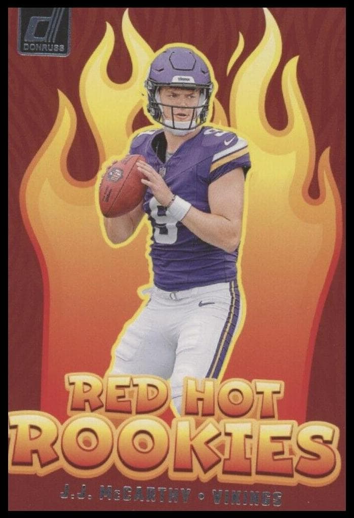 J.J. McCarthy 2024 panini Panini Donruss