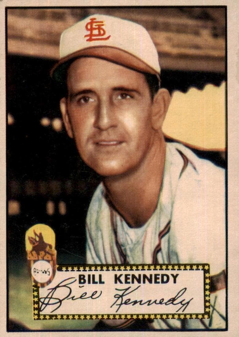 Bill Kennedy 1952 topps Topps