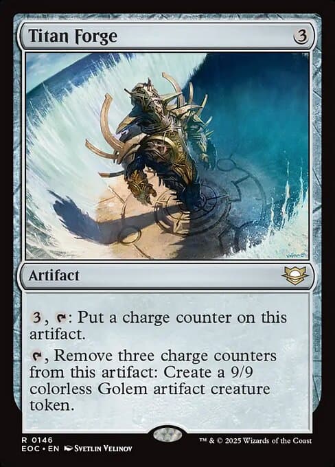 Titan Forge 2025 Magic: The Gathering Edge of Eternities Commander