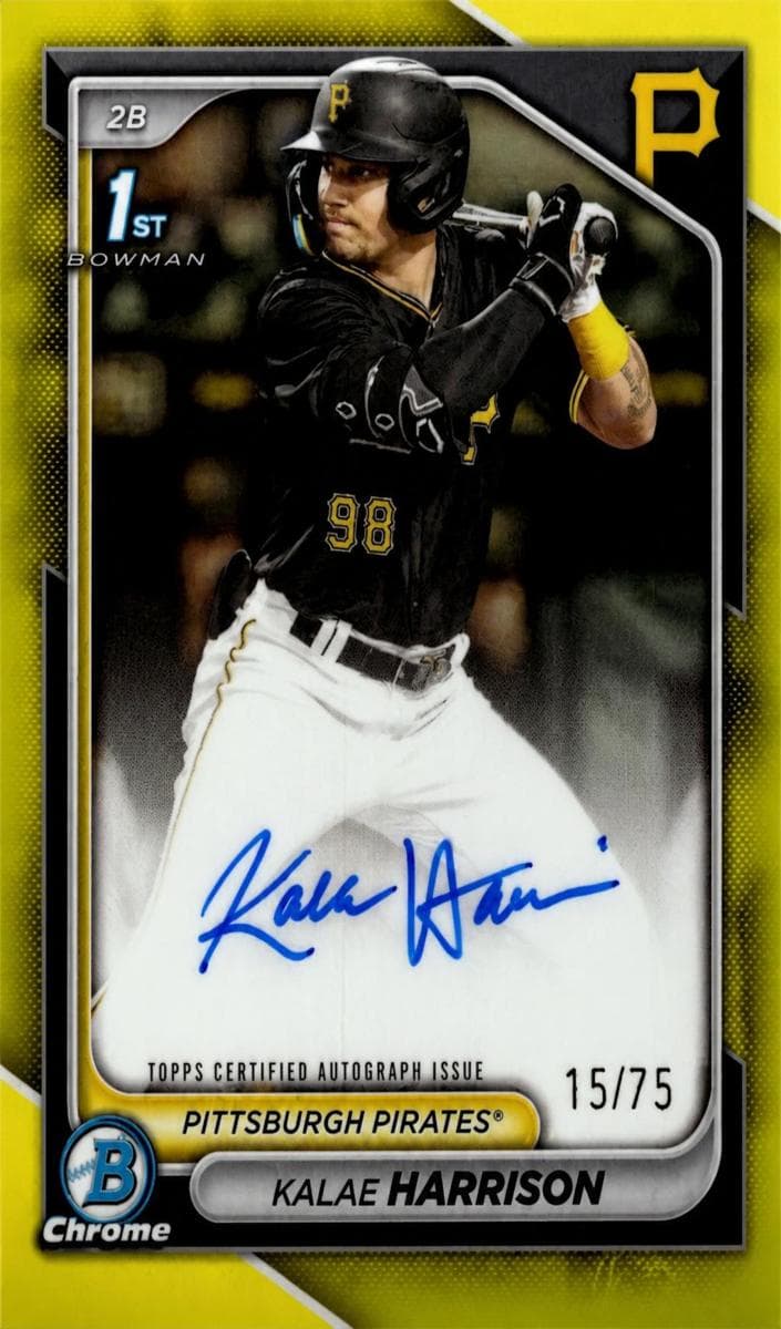 Kalae Harrison 2024 bowman Bowman Chrome