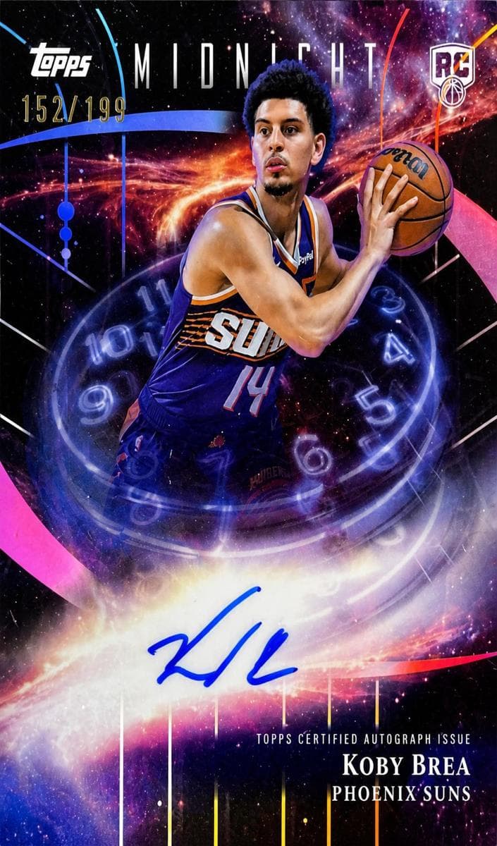 Koby Brea 2025 topps Topps Midnight