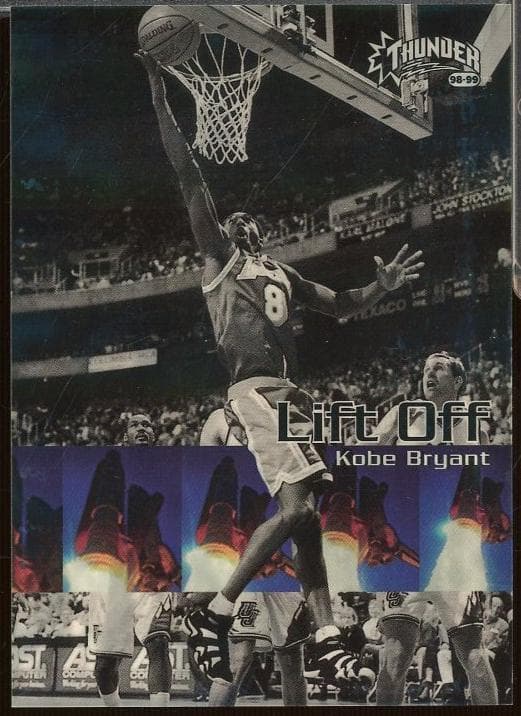 Kobe Bryant 1998 skybox Thunder
