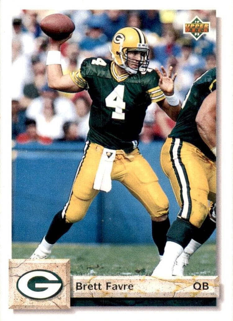 Brett Favre 1992 upper-deck