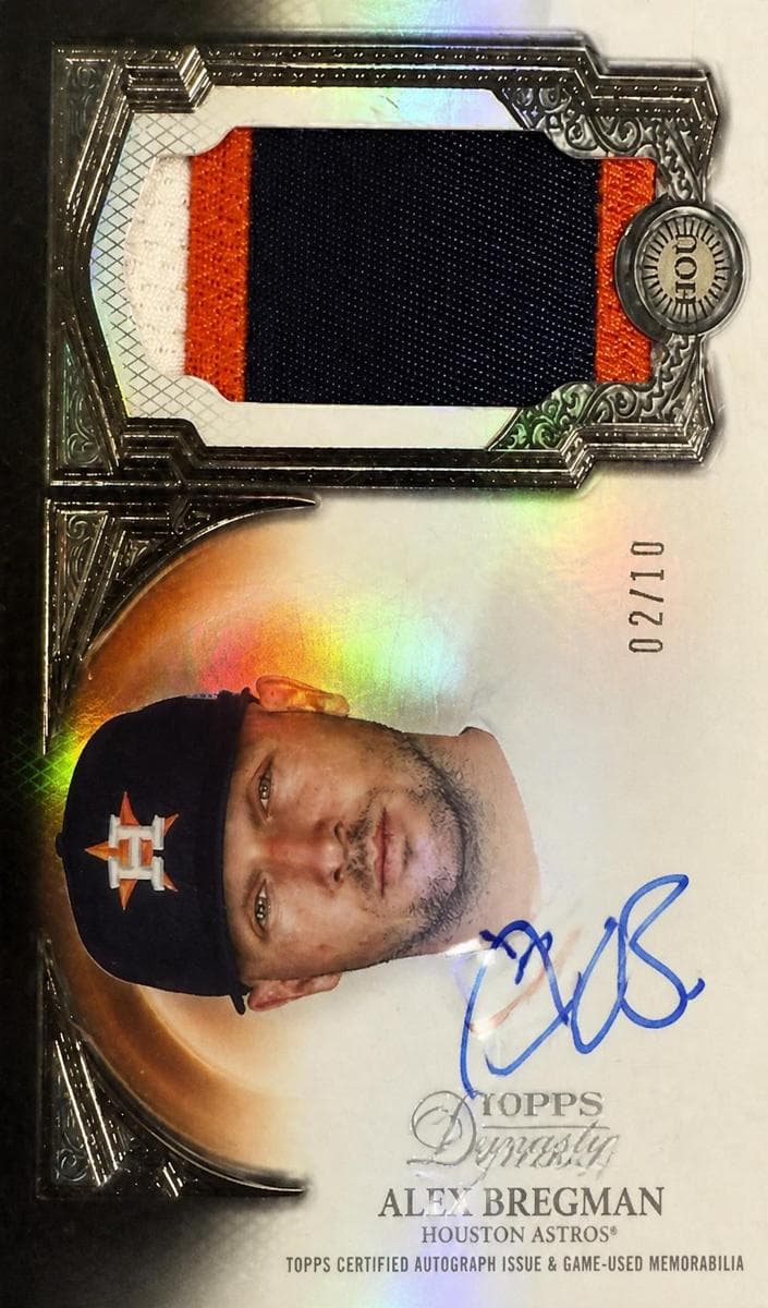 Alex Bregman 2023 topps Topps Dynasty