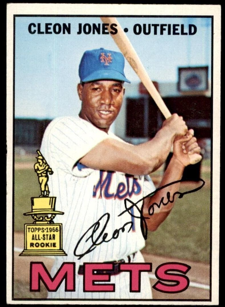 Cleon Jones 1967 topps Topps