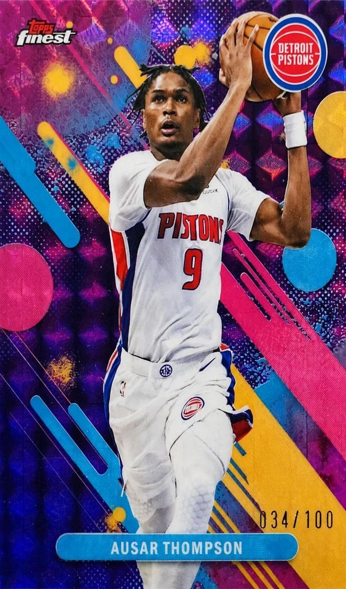 Ausar Thompson 2025 topps Topps Finest