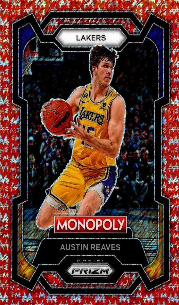 Austin Reaves 2023 panini Panini Prizm Monopoly