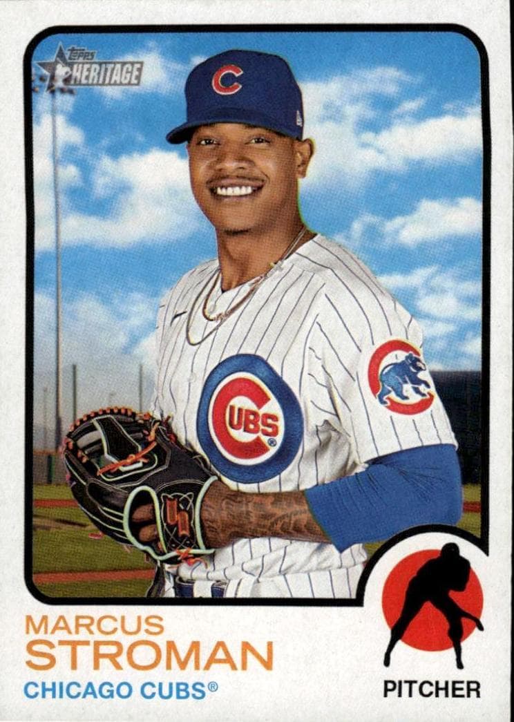 Marcus Stroman 2022 topps Topps Heritage