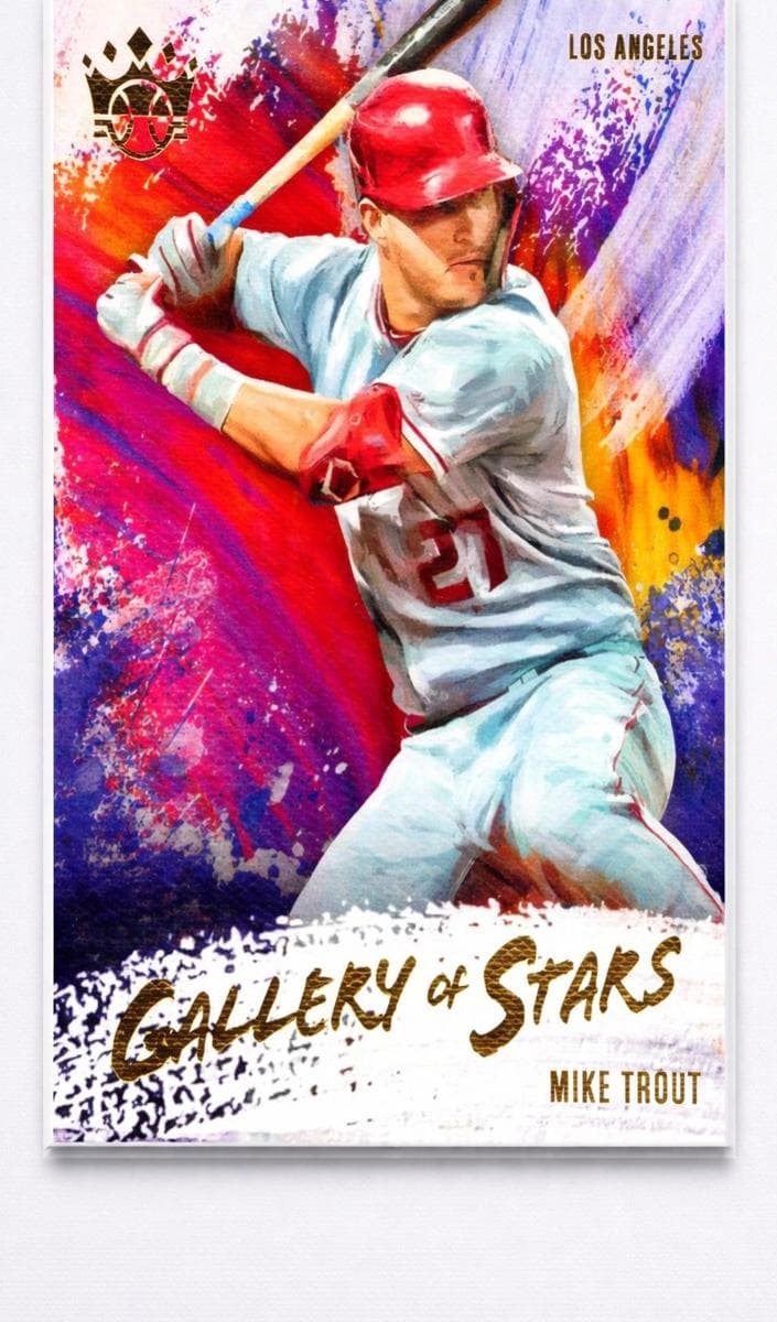 Mike Trout 2020 panini