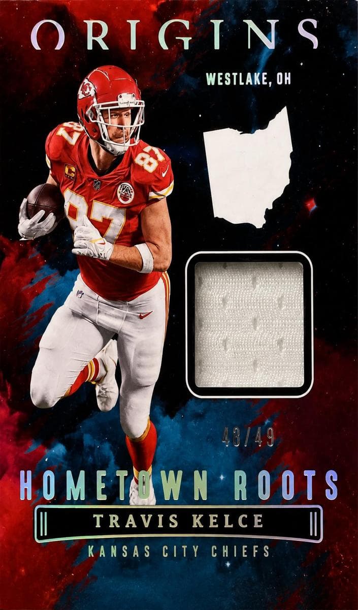 Travis Kelce 2022 panini Panini Origins