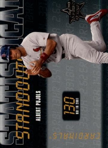 Albert Pujols 2002 leaf Rookies And Stars