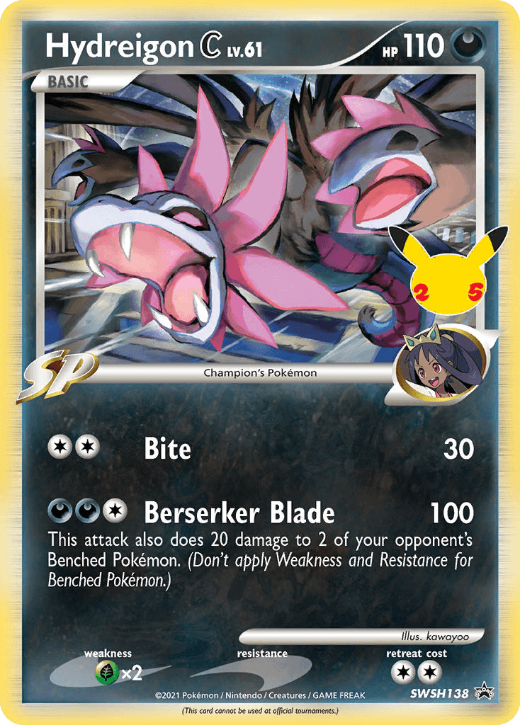 Hydreigon C 2021 Pokemon