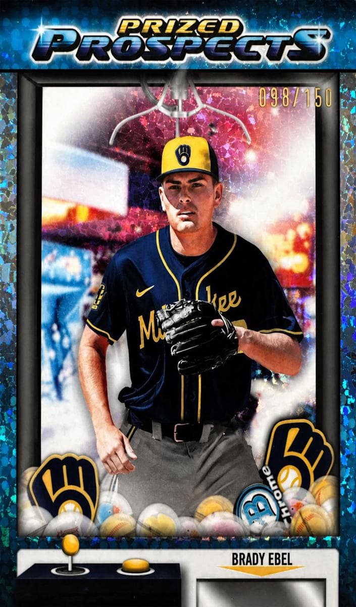 Brady Ebel 2025 bowman Bowman Draft Chrome
