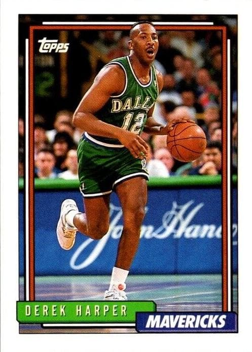 Derek Harper 1992 topps Topps