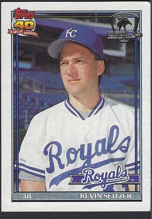 Kevin Seitzer 1991 topps Topps