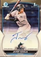 Javier Sanoja trading card