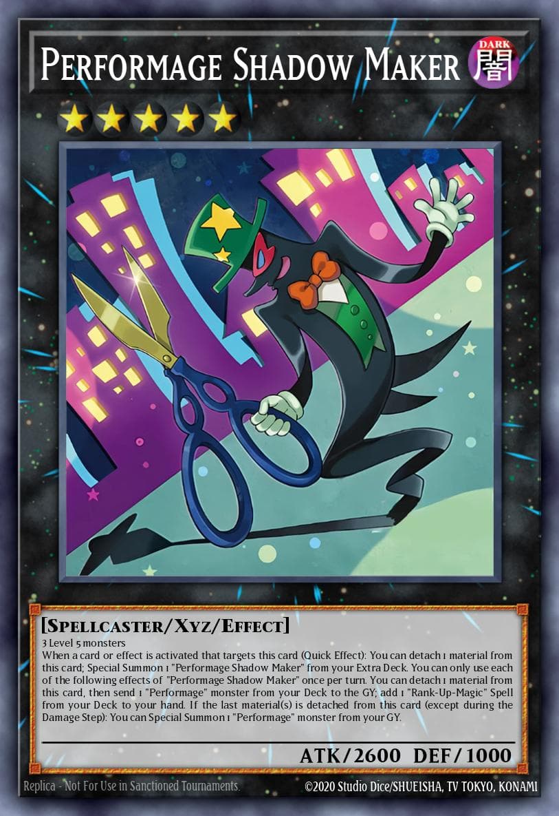 Performage Shadow Maker 2025 Yu-Gi-Oh!