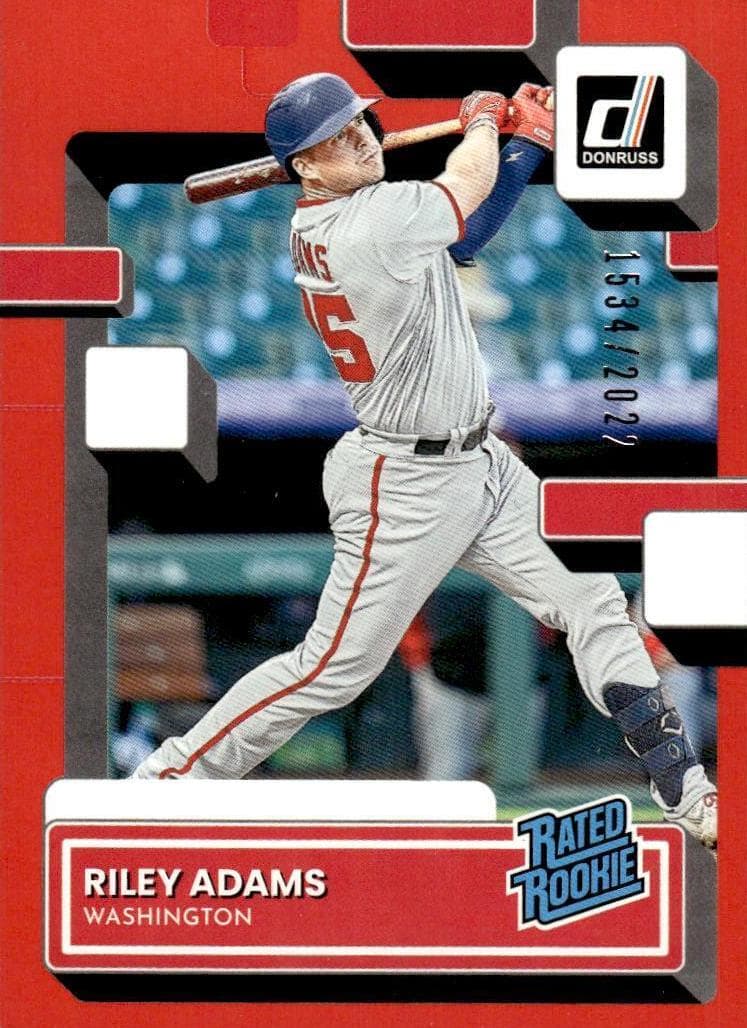 Riley Adams 2022 panini Donruss