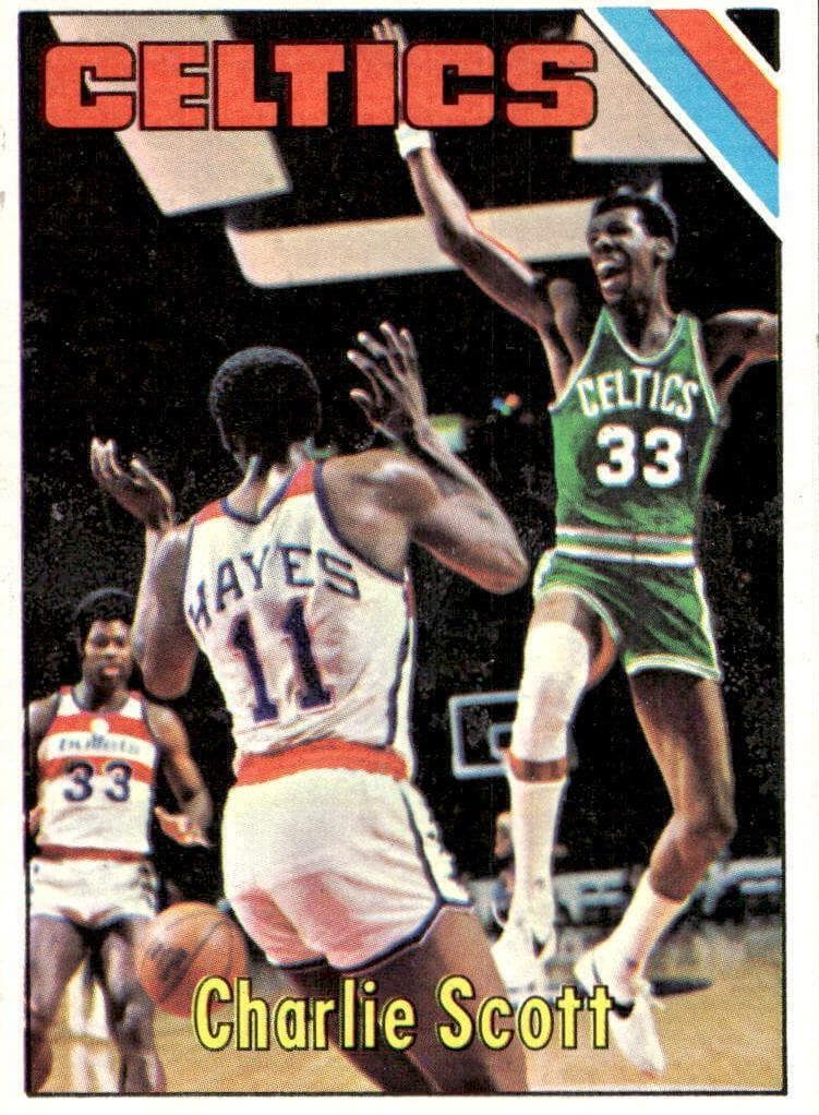 Charlie Scott 1975 topps Topps