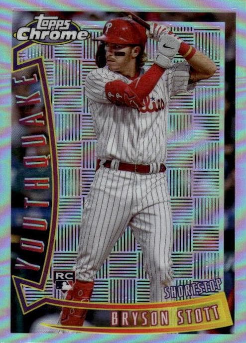 Bryson Stott 2022 topps Topps Chrome