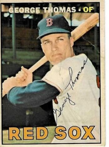 George Thomas 1967 topps O-Pee-Chee