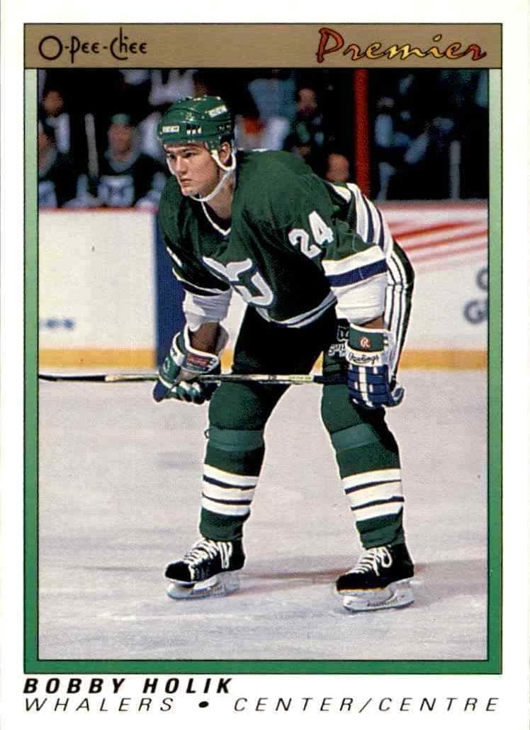 Bobby Holik trading card