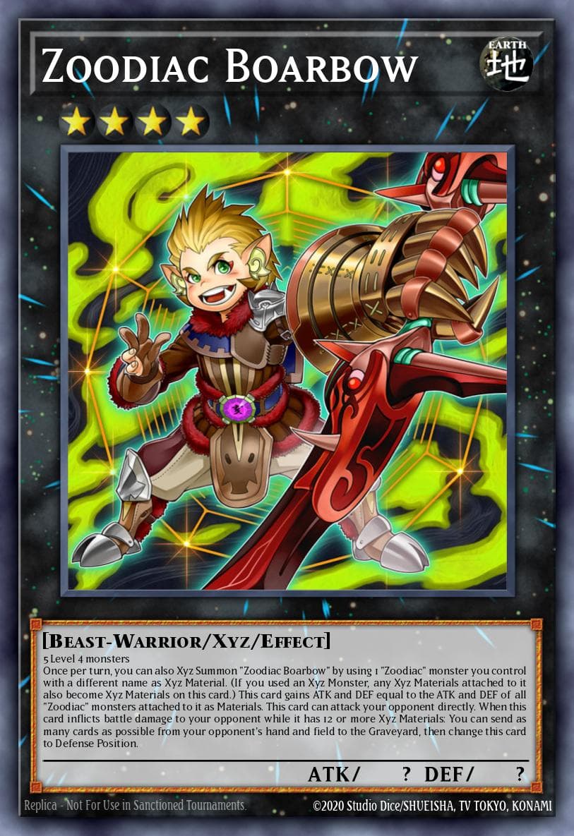 Zoodiac Boarbow 2021 Yu-Gi-Oh!