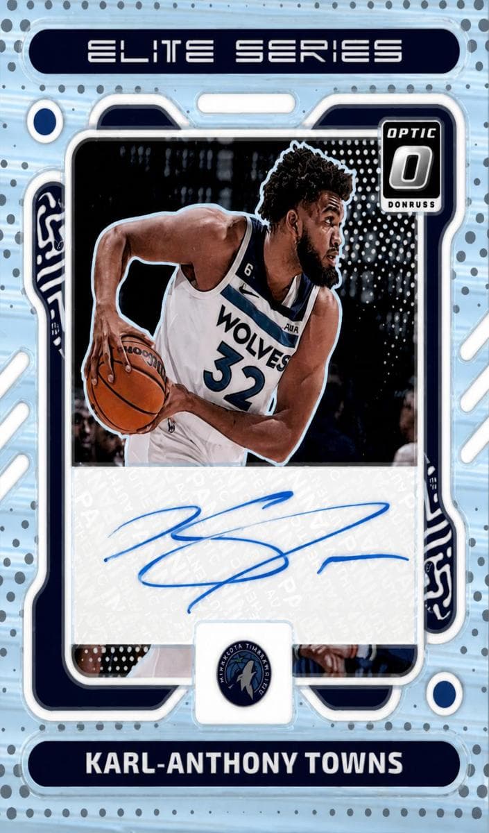 Karl-Anthony Towns 2023 panini Donruss Optic