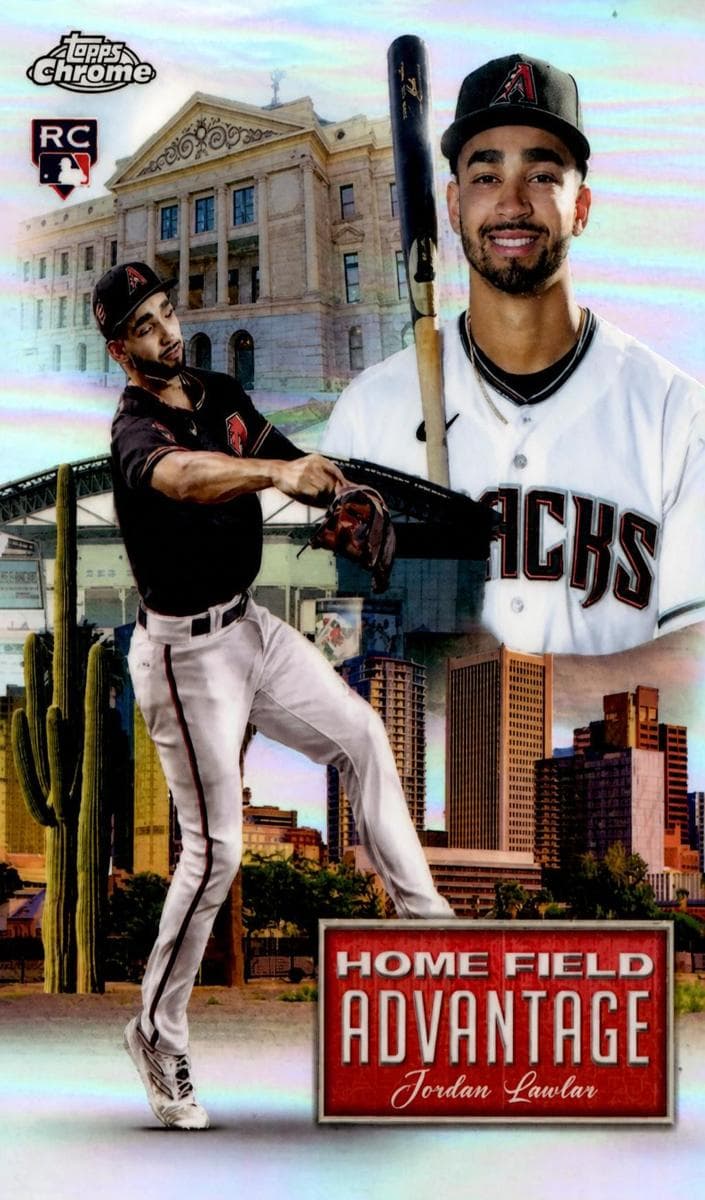 Jordan Lawlar 2024 topps Topps Chrome Update