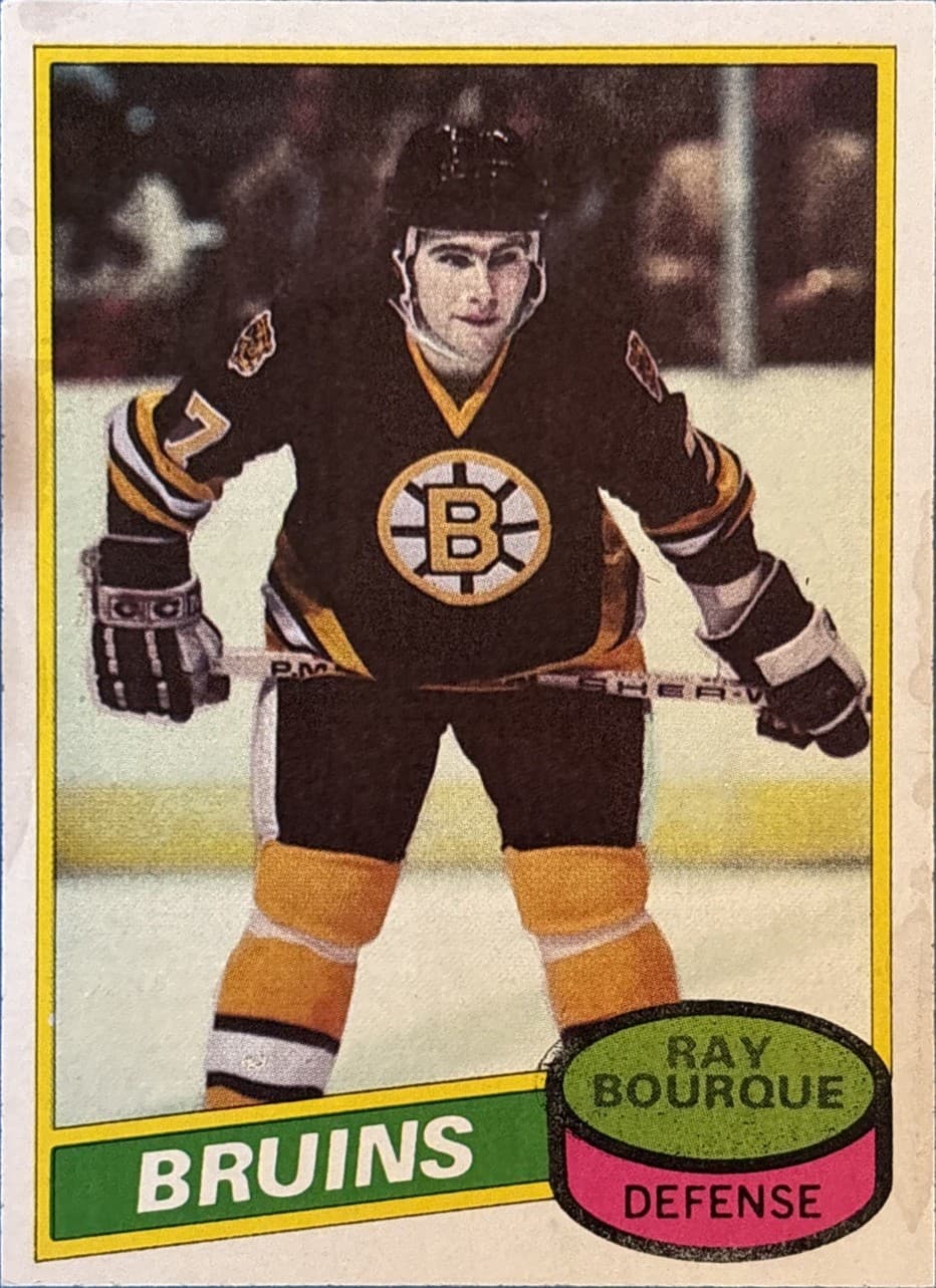 Ray Bourque Boston 1979 Topps