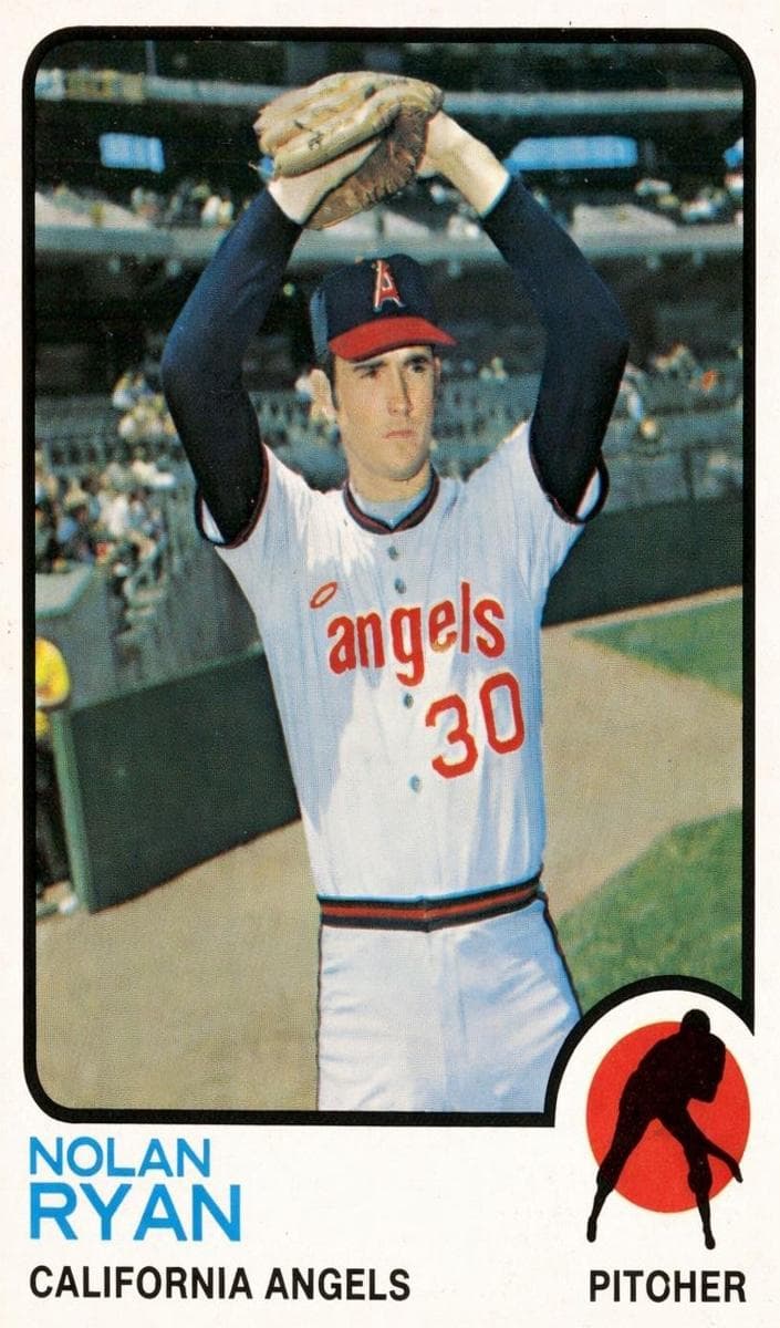 Nolan Ryan 1973 topps O-Pee-Chee